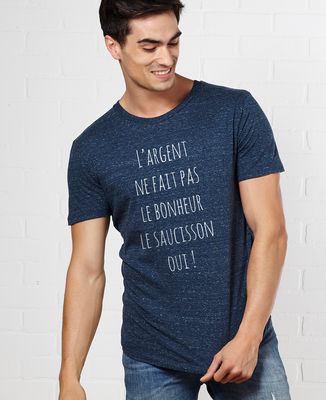 T-Shirt homme L'argent ne fait pas le bonheur