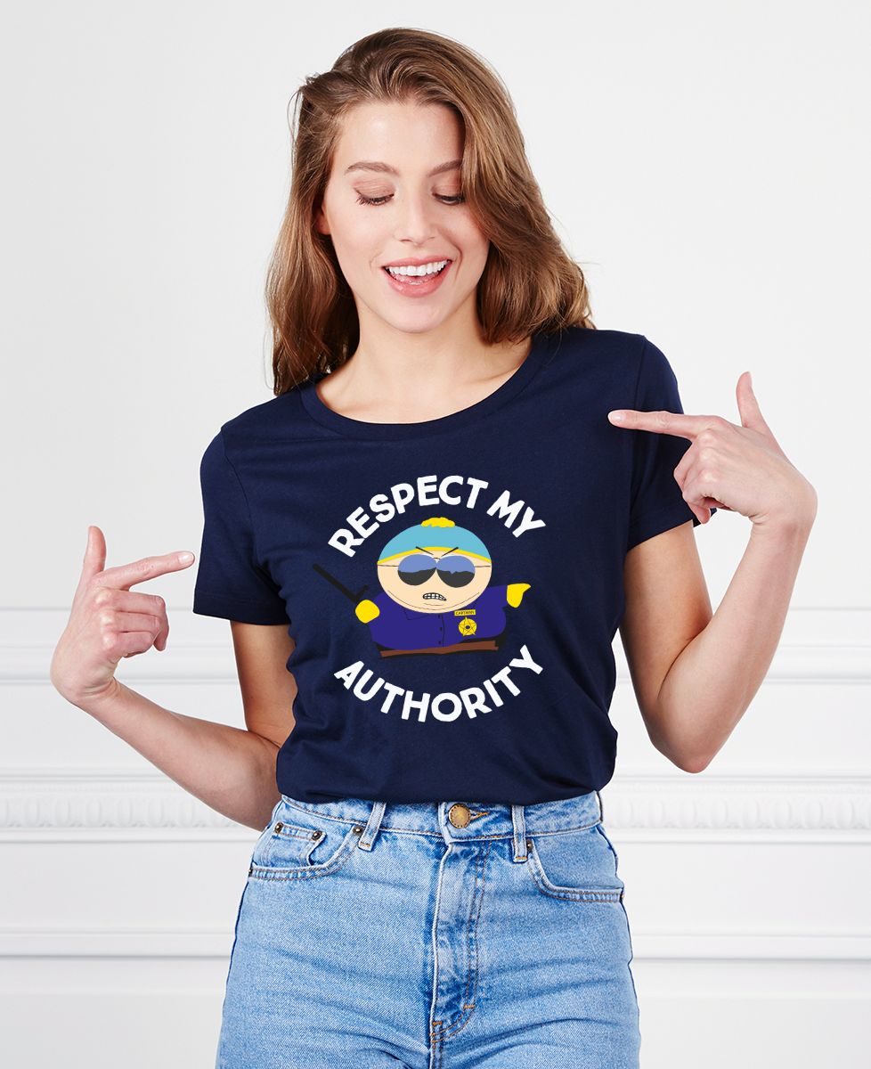 Women's T-Shirt Respect my authority (South Park)