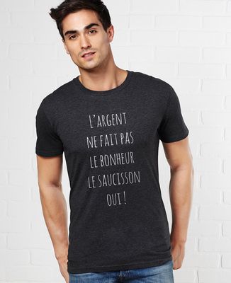 T-Shirt homme L'argent ne fait pas le bonheur