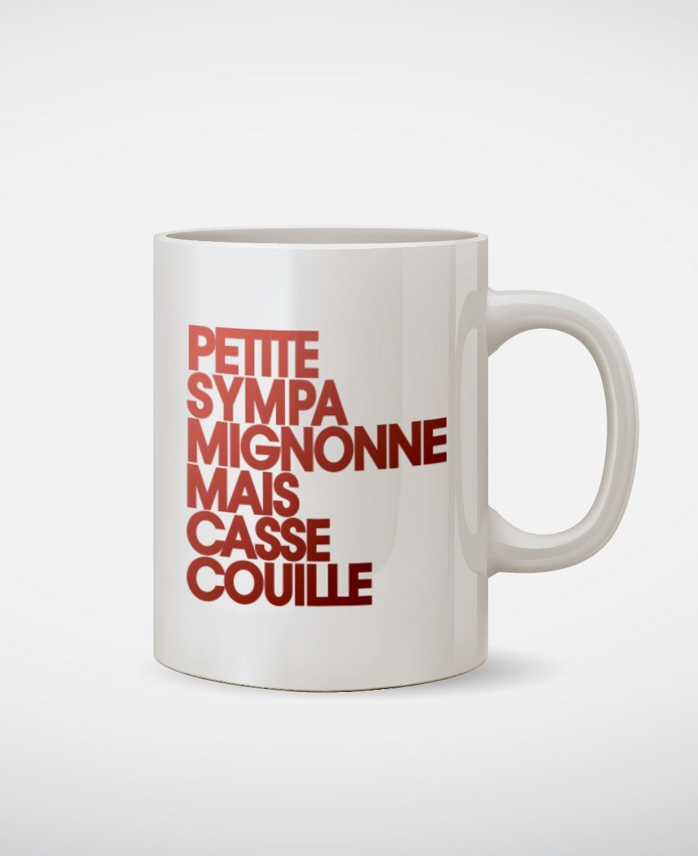 Mug Petite Sympa - Cadeau Soeur, EVJF
