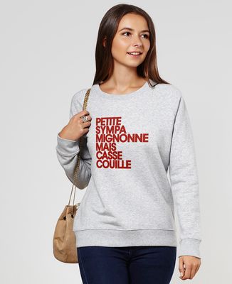 Sweatshirt femme Petite Sympa
