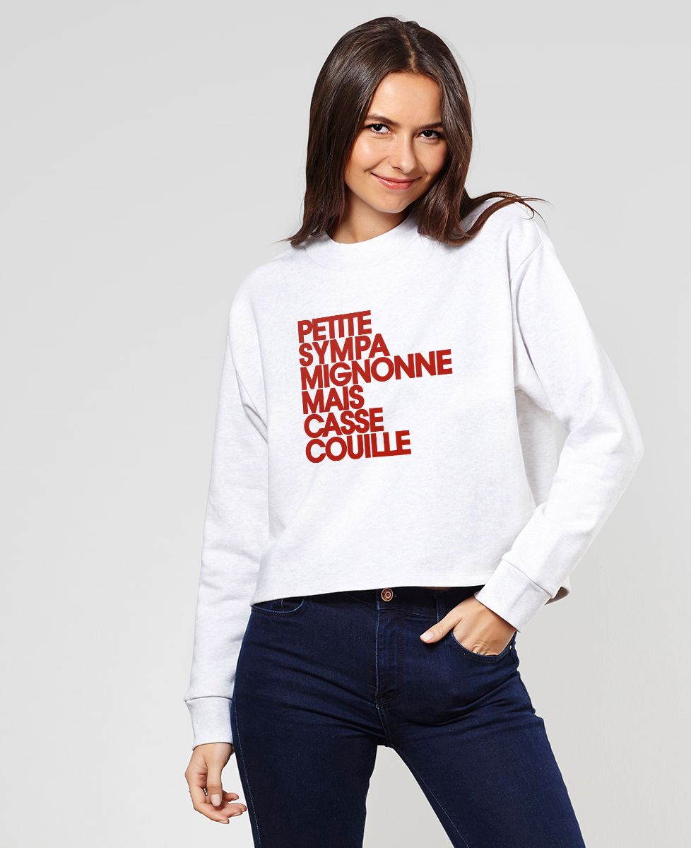 Sweatshirt femme Petite Sympa