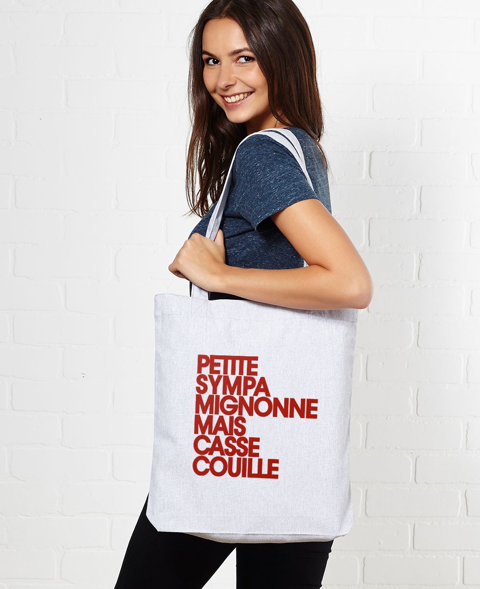 Tote bag Petite Sympa - Cadeau Soeur, EVJF