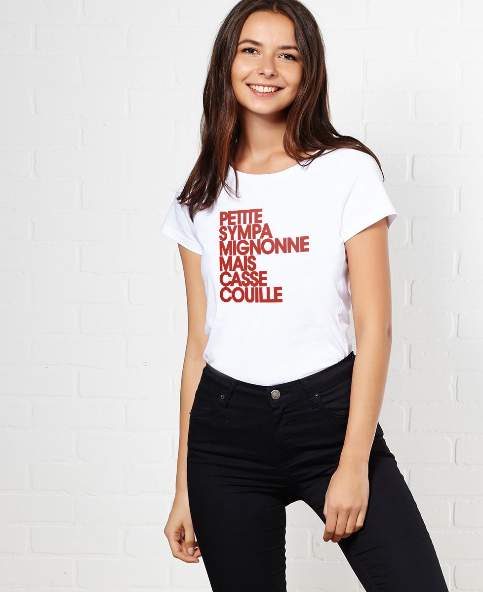 T-shirt femme Petite Rouge - Cadeau Soeur, EVJF