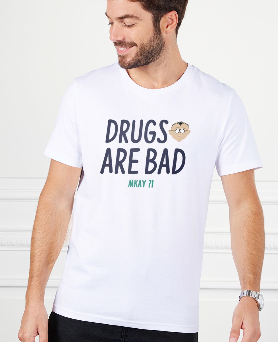 T-Shirt für Männer Drugs are bad (South Park)