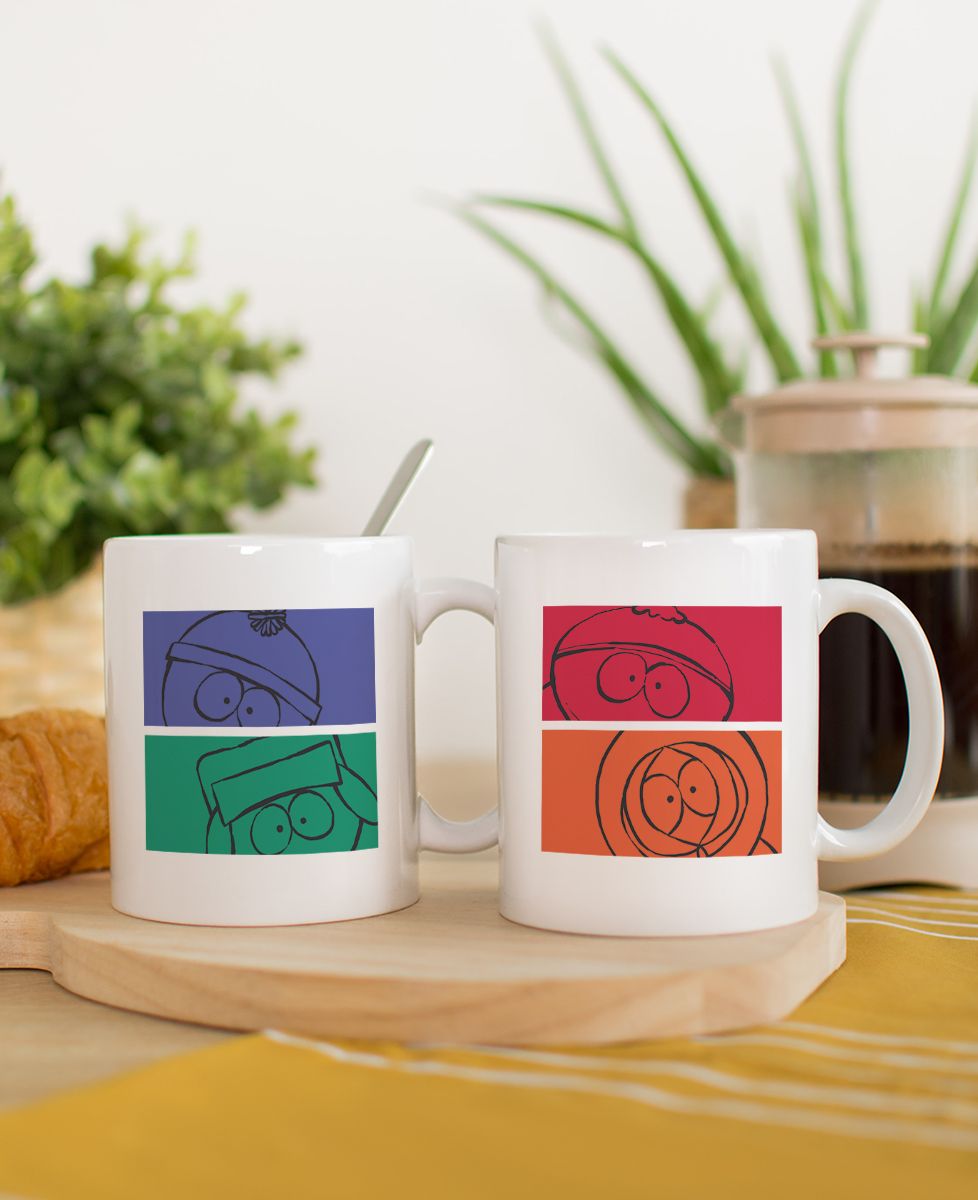 Taza Bloque de colores de South Park - Aperitivo