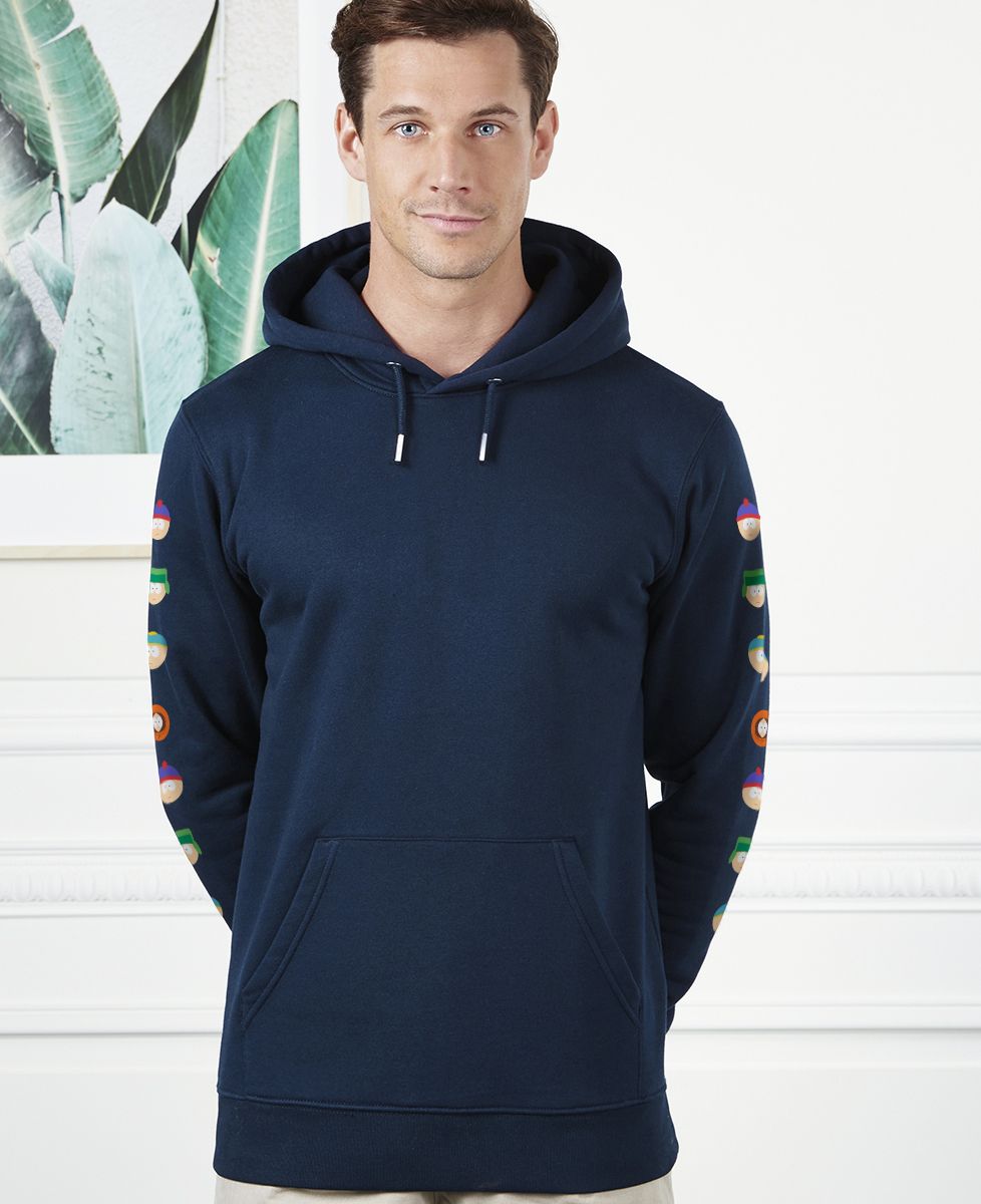 Hoodie Männer Köpfe auf den Ärmeln (South Park)