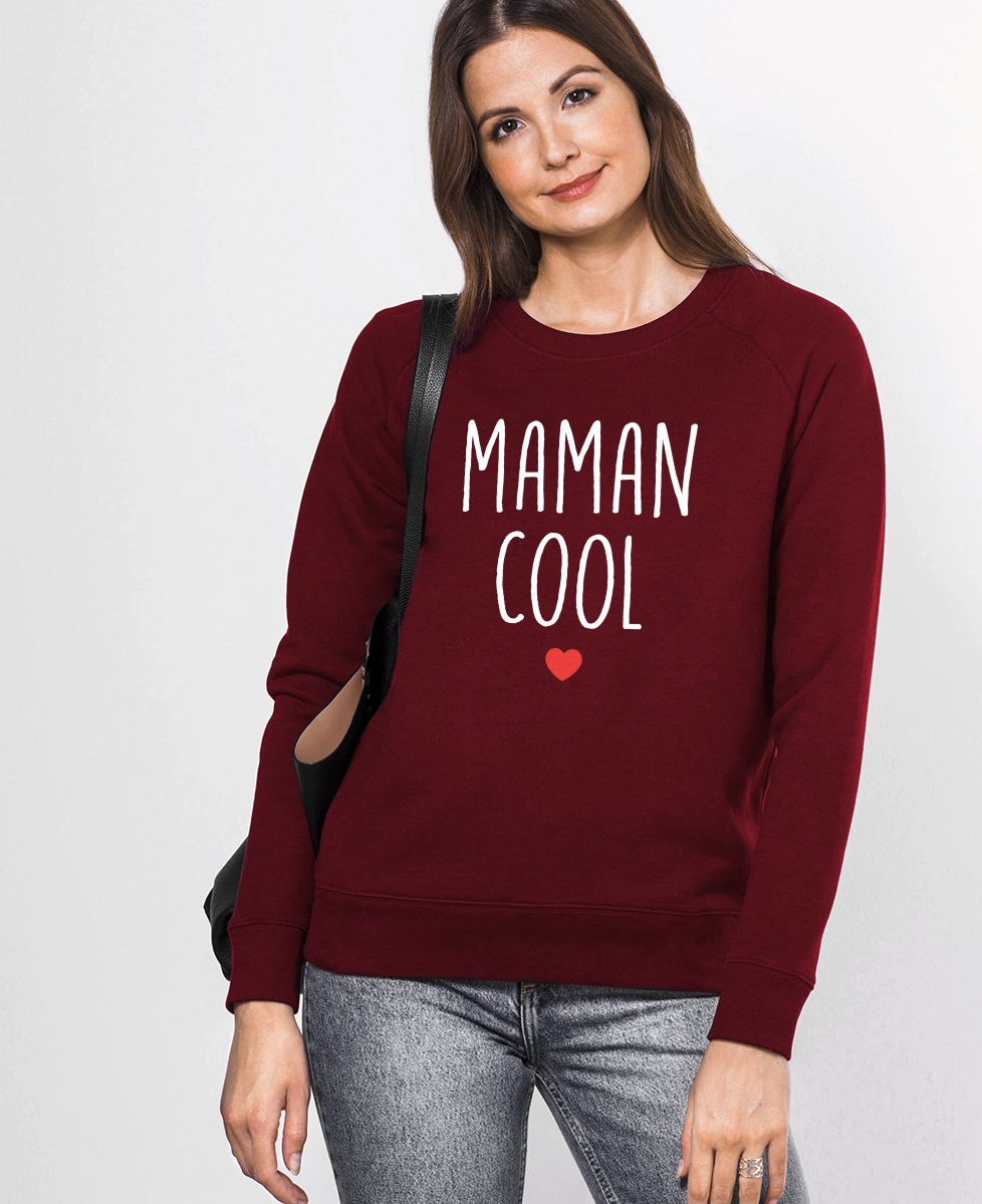 Sweatshirt femme Maman cool