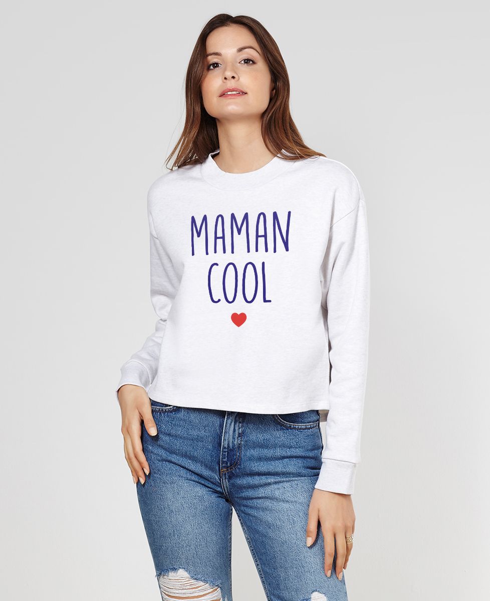 Sweatshirt femme Maman cool