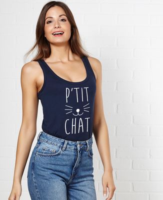 Débardeur femme P'tit chat