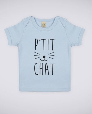 T-Shirt bébé P'tit chat