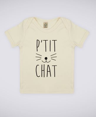 T-Shirt bébé P'tit chat