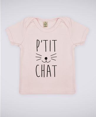 T-Shirt bébé P'tit chat