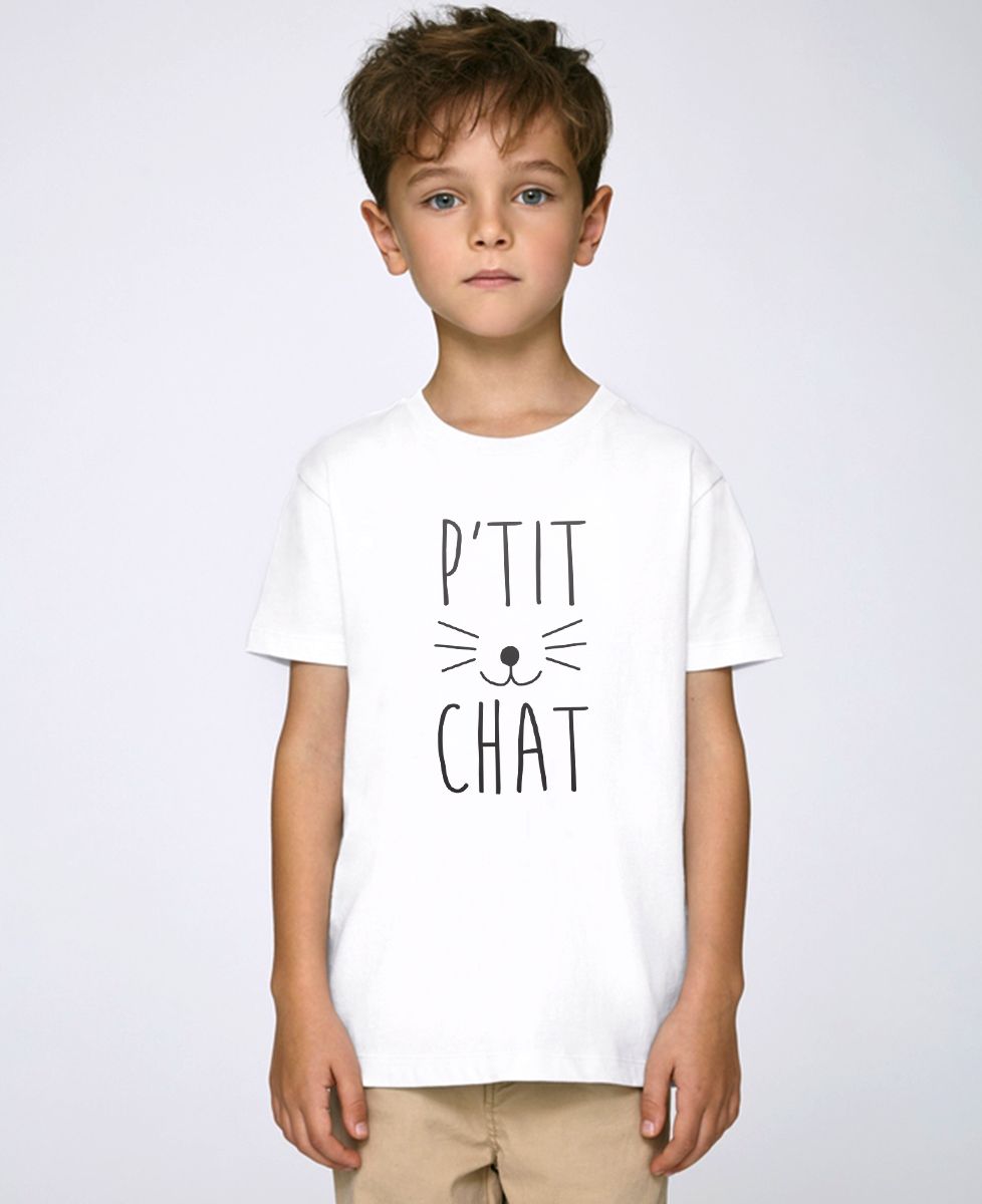 T-Shirt enfant P'tit chat