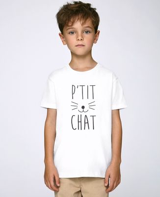 T-Shirt enfant P'tit chat