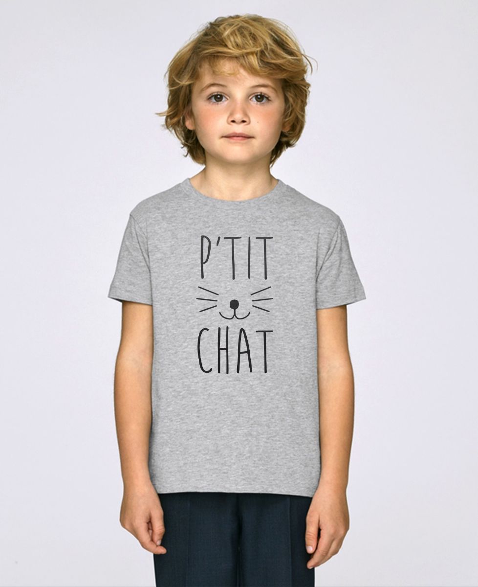 T-Shirt enfant P'tit chat