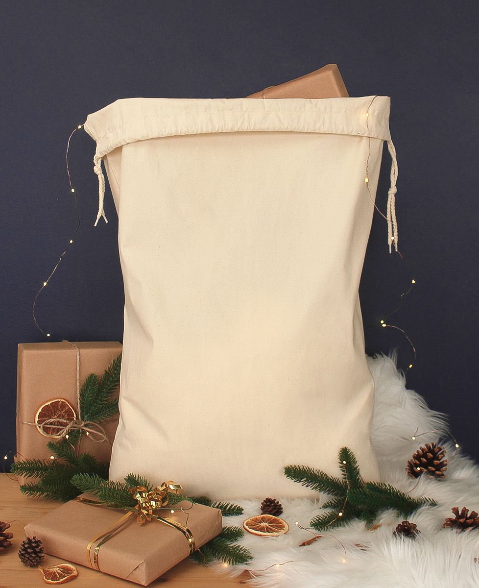 Hotte de Noël personnalisée Sac Cadeau Monsieur TSHIRT