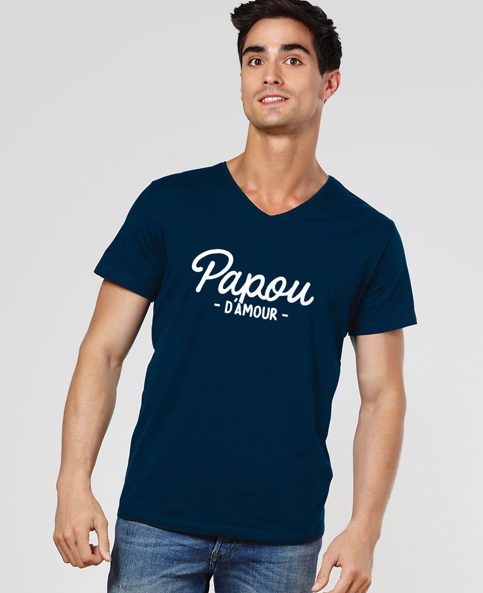 T-Shirt homme Papou d'amour