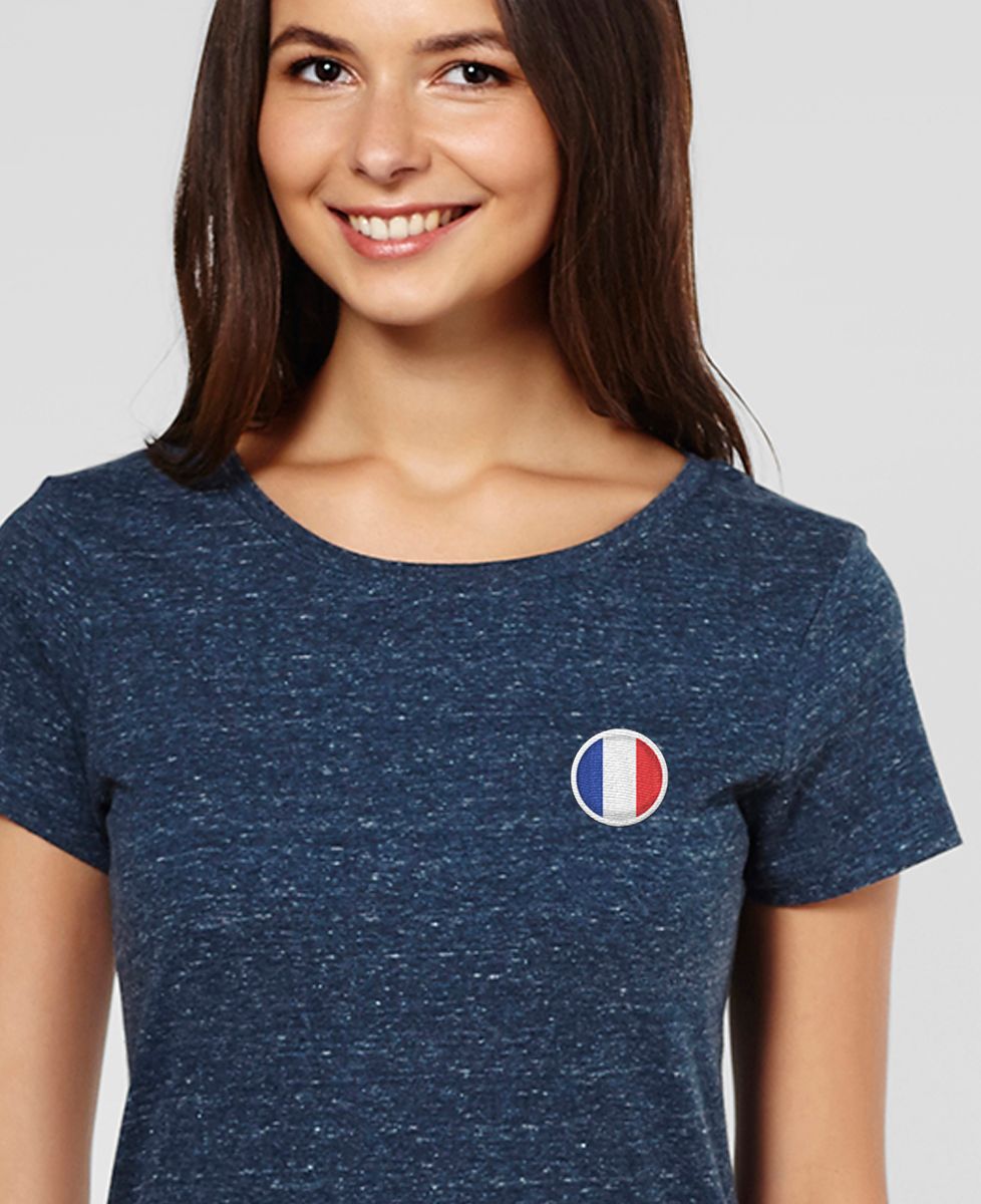 T-Shirt femme Écusson France