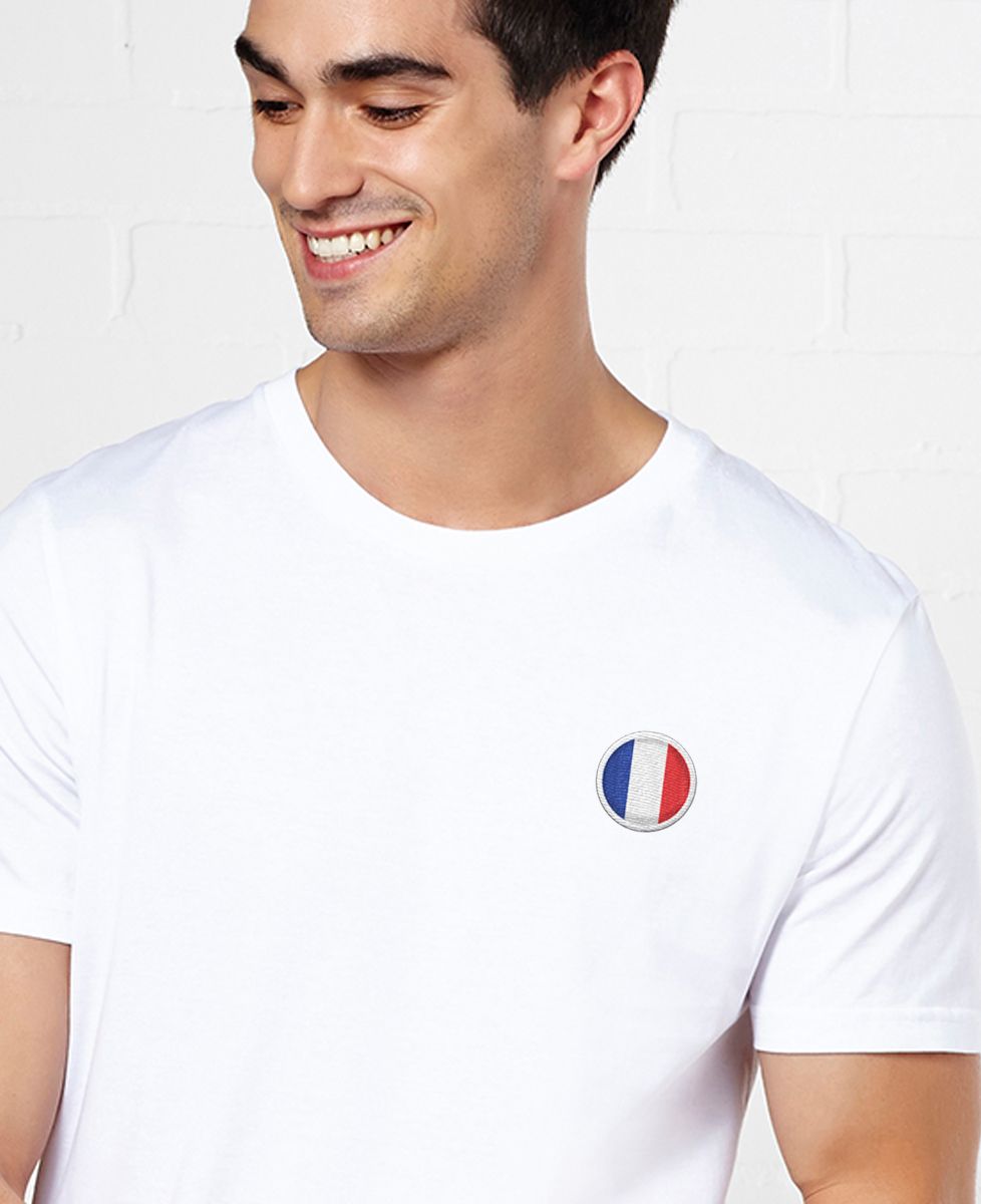 T-Shirt homme Écusson France