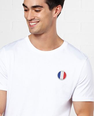 T-Shirt homme Écusson France