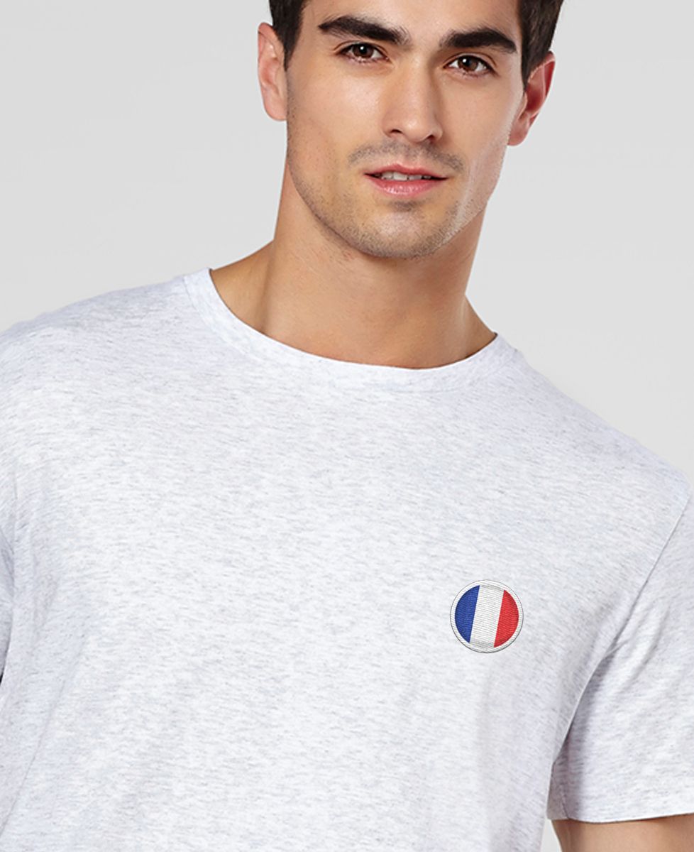 T-Shirt homme Écusson France