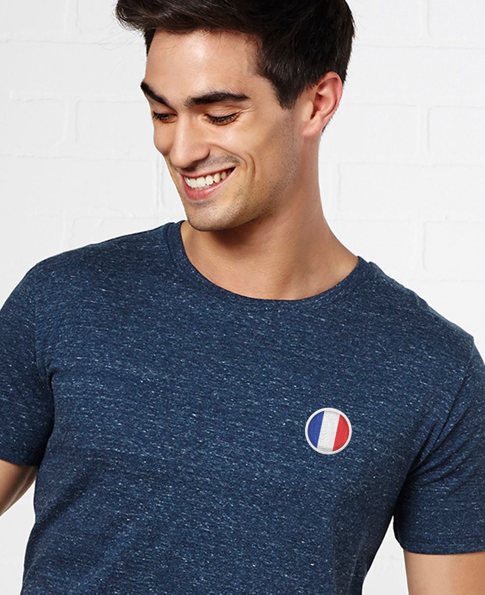 T-Shirt homme Écusson France