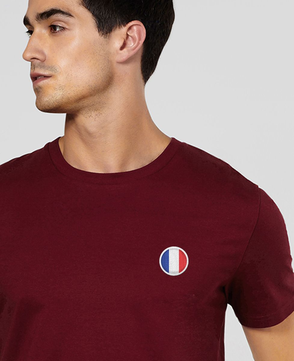 T-Shirt homme Écusson France