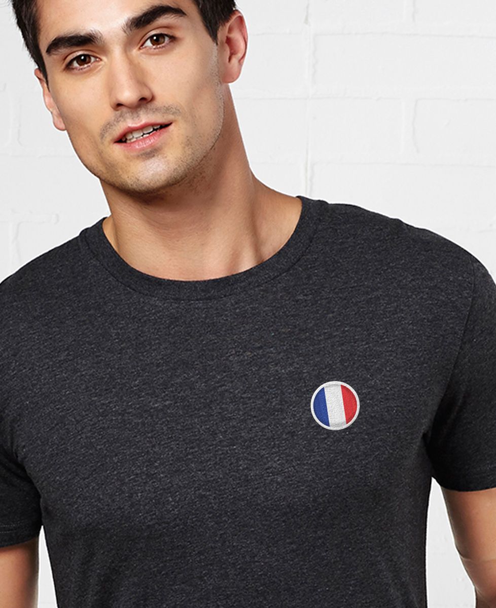 T-Shirt homme Écusson France