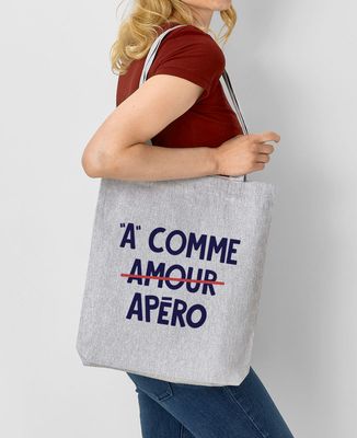 Tote bag A comme apéro