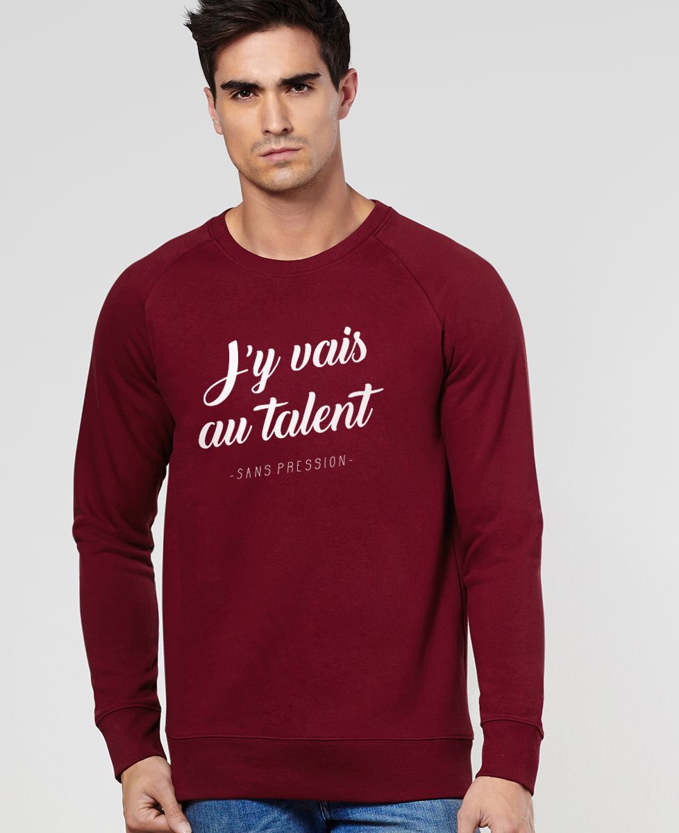 Sweatshirt homme Au talent