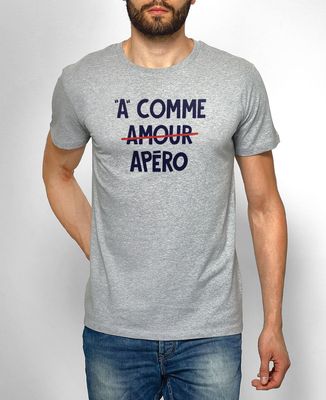 T-Shirt homme A comme apéro