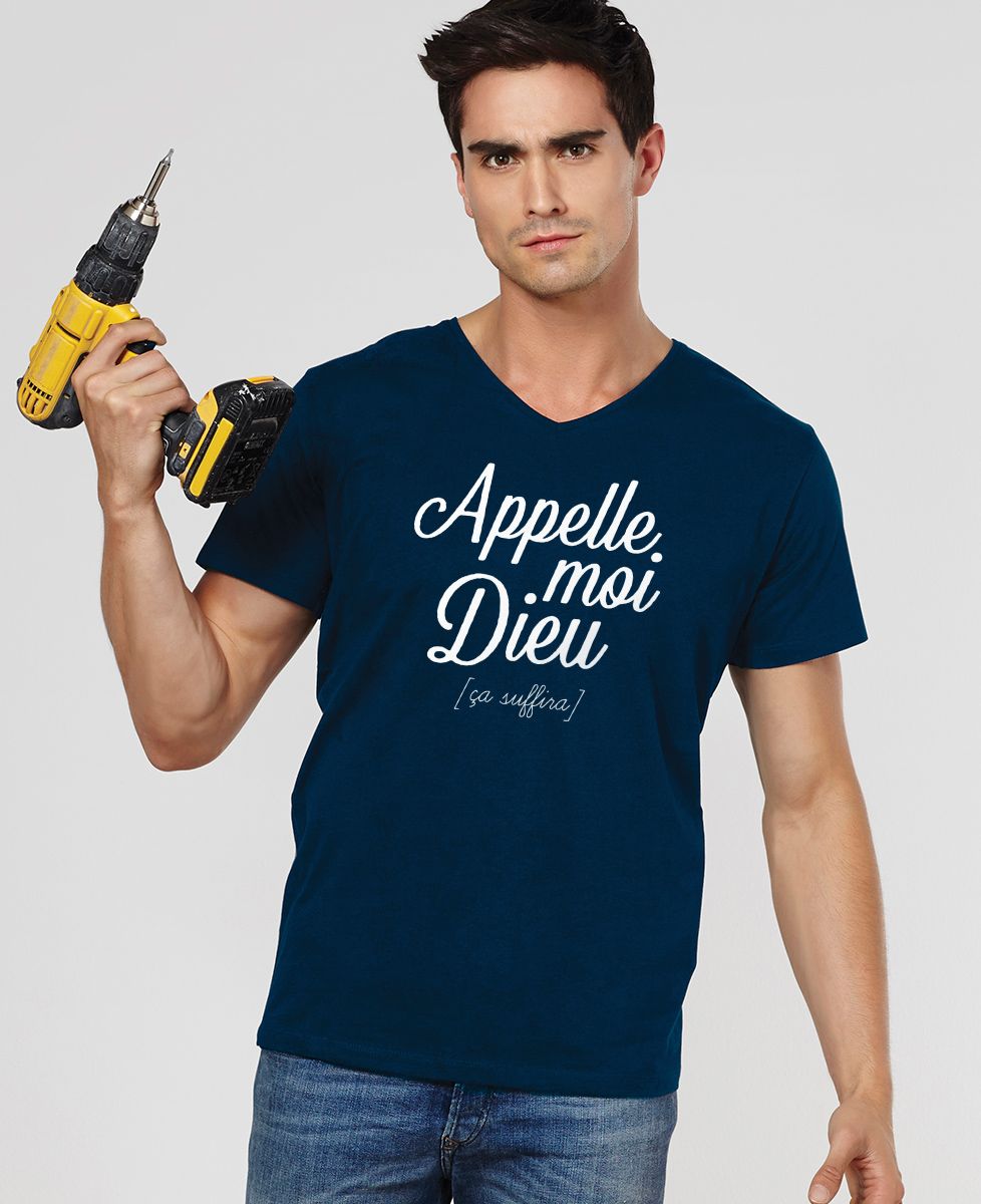 T-Shirt homme Appelle moi Dieu