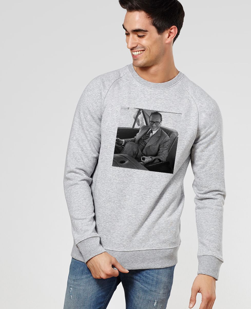 Sweatshirt homme Jeu du rond Chirac