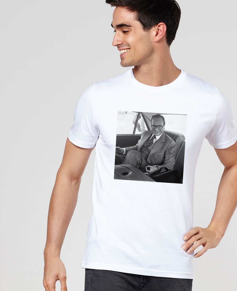 T-shirt homme Jeu du rond Chirac - Apéro