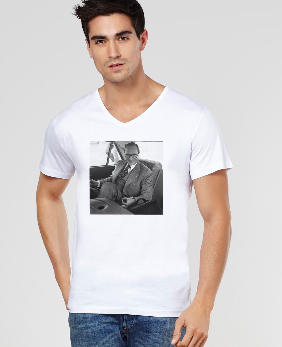 T-Shirt homme Jeu du rond Chirac
