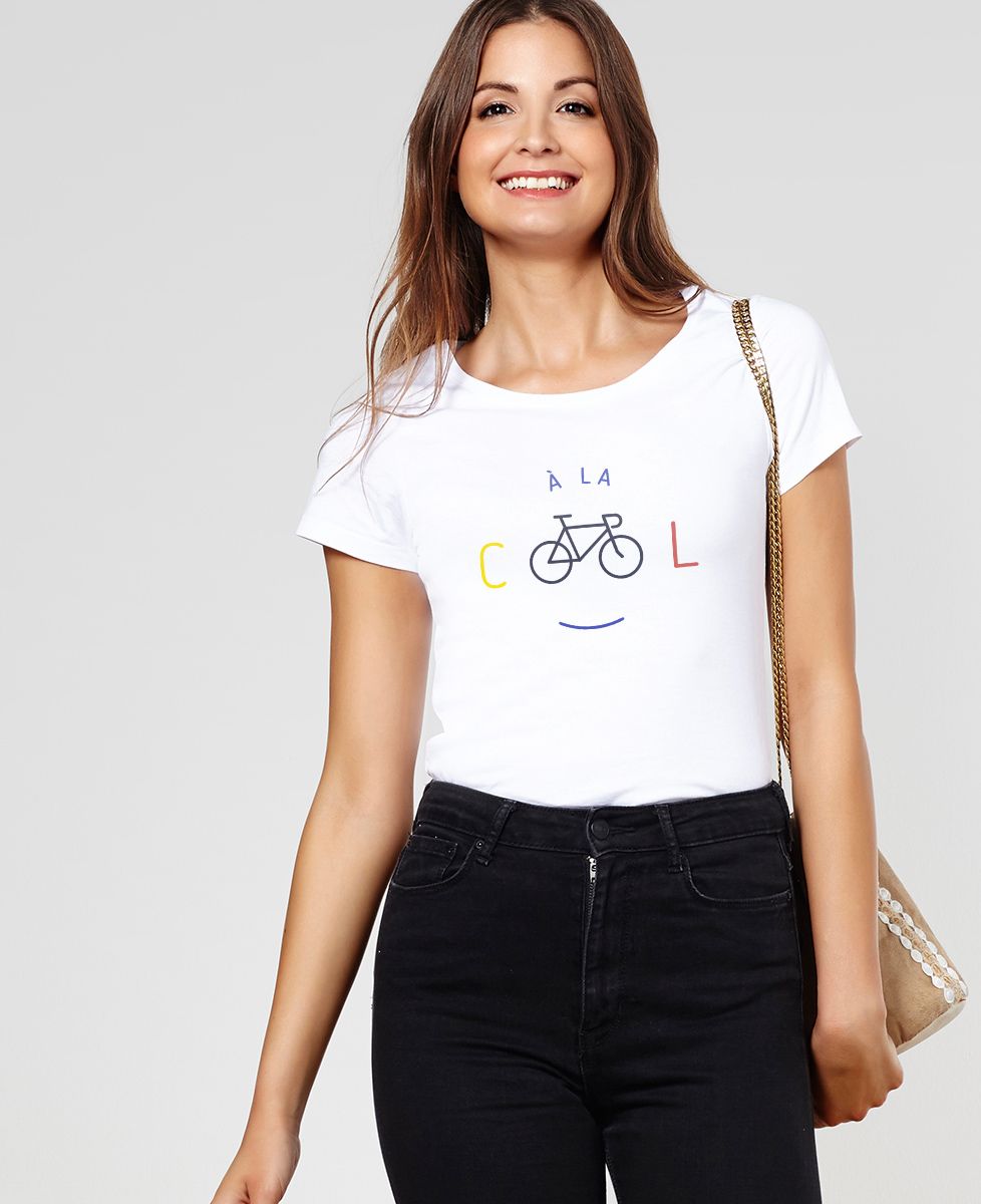 T-shirt femme À la cool - Sport, Vélo