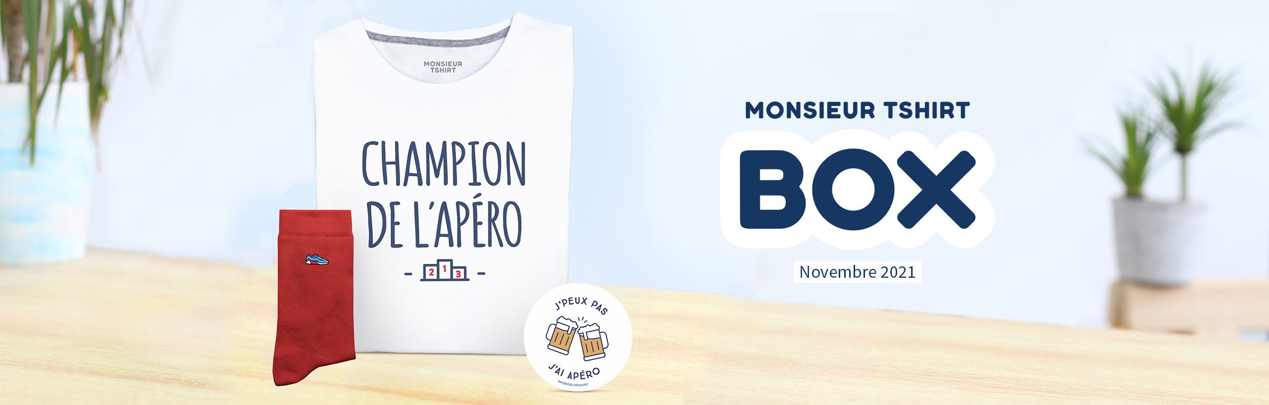 T-Shirt Box Homme