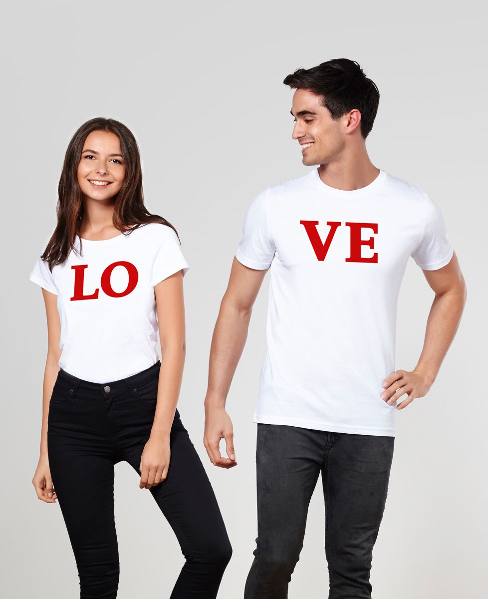 T-shirt homme Love (duo) - Cadeaux Couple, Duo assortis, Mariage
