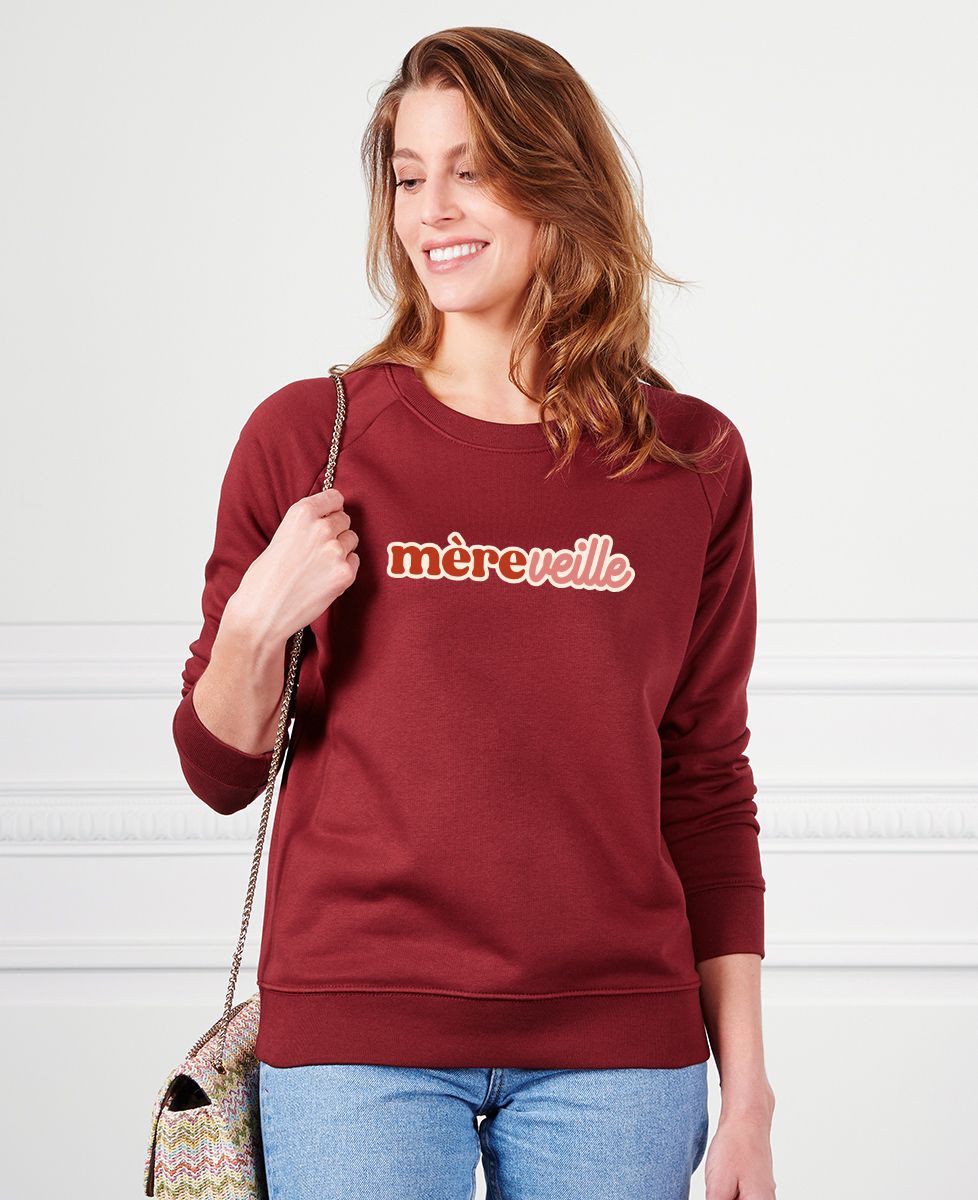 Sweatshirt femme Mèreveille - Cadeaux Maman