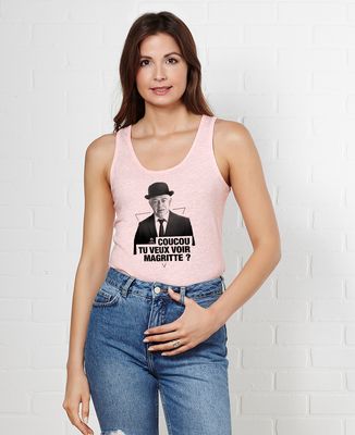 Débardeur femme Magritte cut