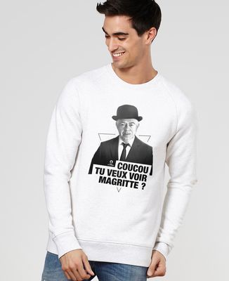 Sweatshirt homme Magritte cut