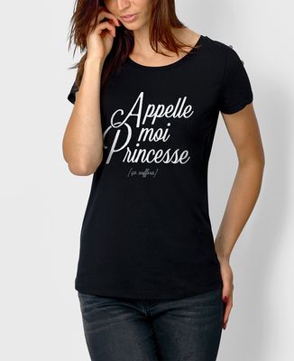 T-Shirt femme Appelle moi Princesse