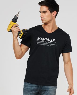 T-Shirt homme Mariage