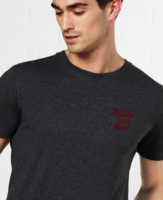 T-Shirt homme Appelle-moi Dieu brodé