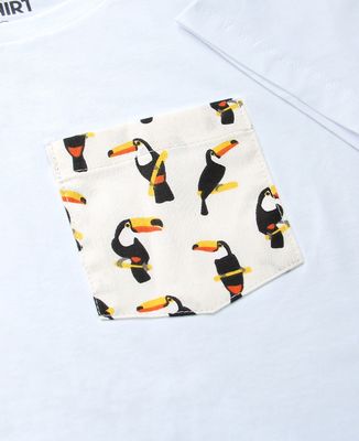 T-Shirt homme T-shirt à poche Toucan
