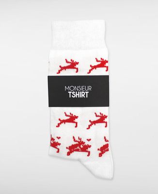 Chaussettes homme Chaussettes Rennes de Noël