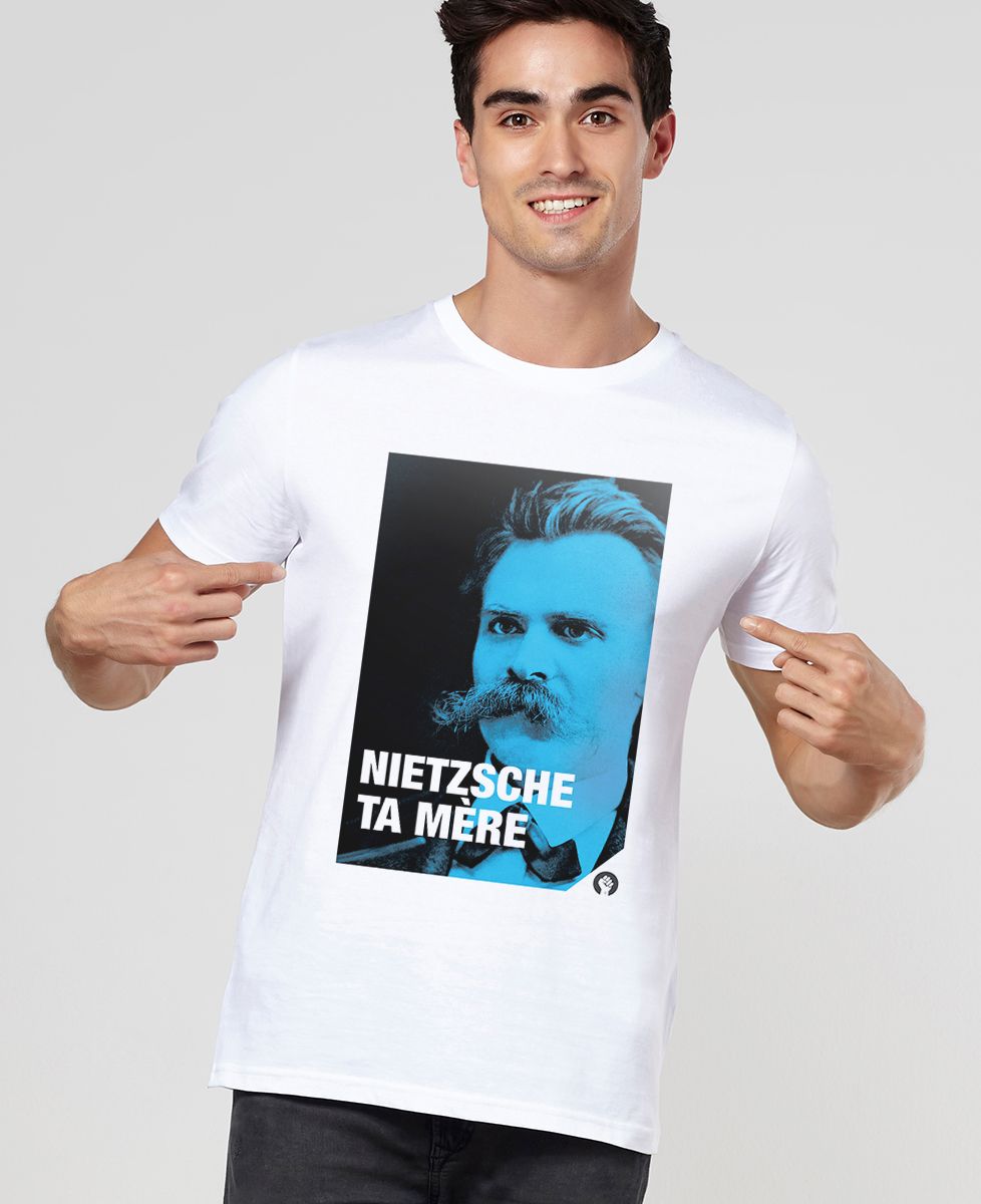 T-shirt homme Nietzsche ta mère