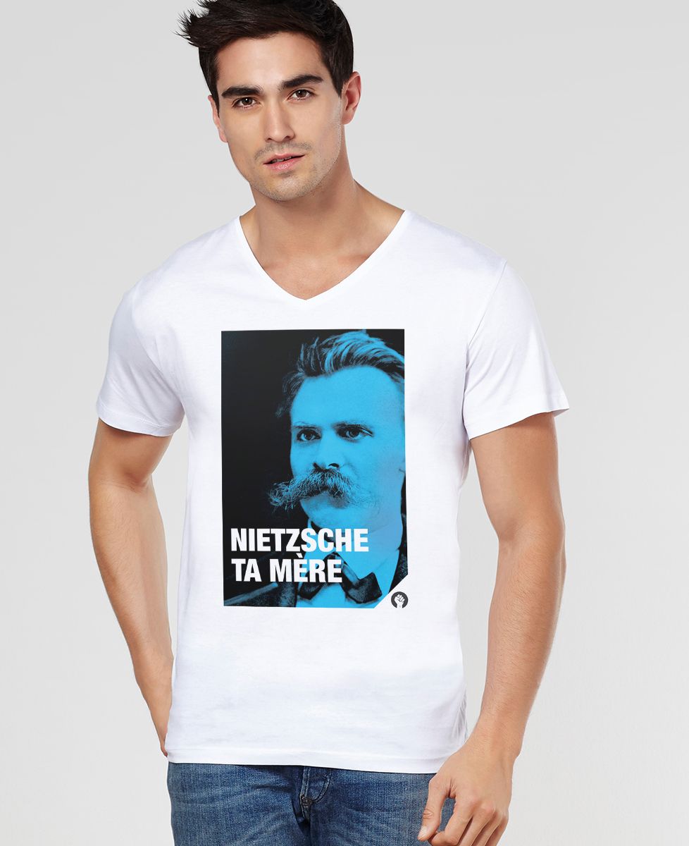 T-Shirt homme Nietzsche ta mère