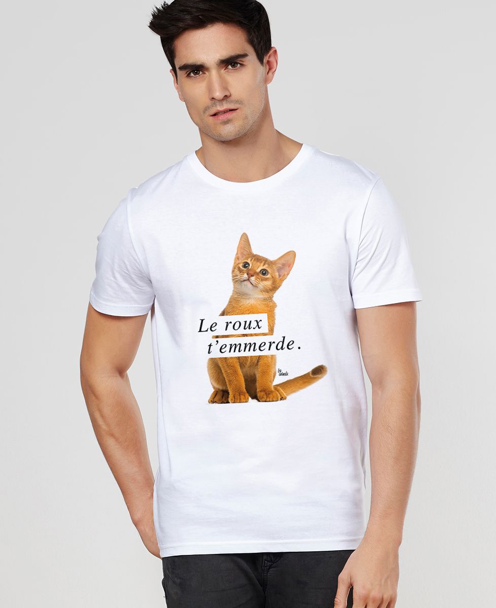 T-Shirt homme Le roux t'emmerde